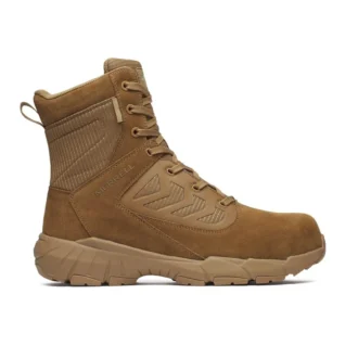 Bota táctica impermeable Fullbench de 8″ con cremallera y fibra de carbono para hombre