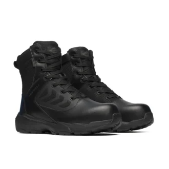Bota táctica impermeable Fullbench de 8″ con cremallera y fibra de carbono para hombre