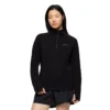 Capas intermedias Riley con cremallera de un cuarto para mujer Capas intermedias Riley con cremallera de un cuarto para mujer