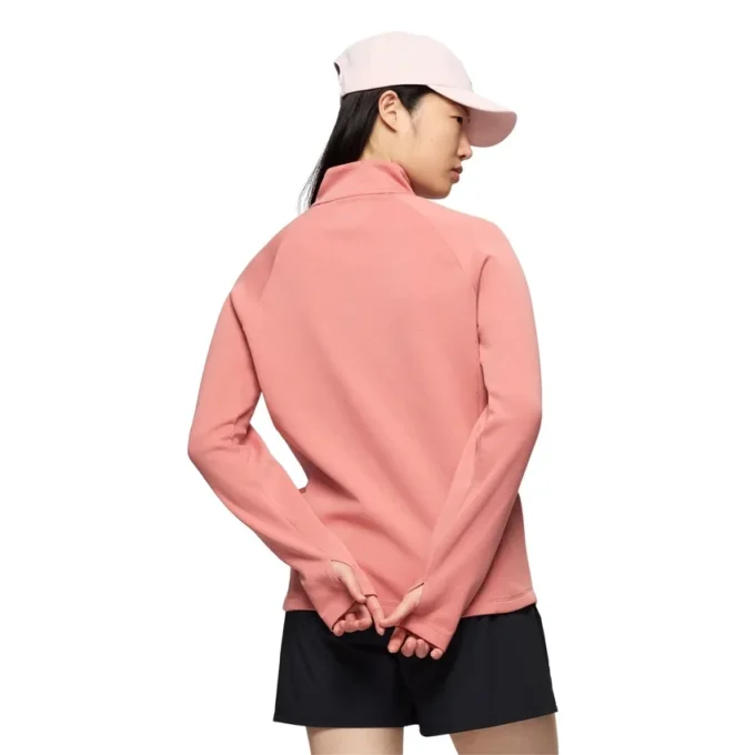 Capas intermedias Riley con cremallera de un cuarto para mujer Capas intermedias Riley con cremallera de un cuarto para mujer