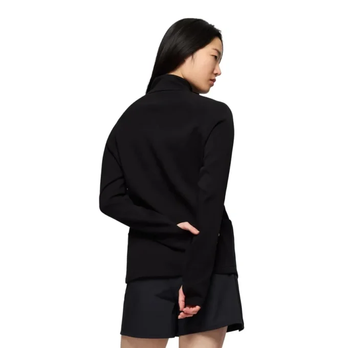 Capas intermedias Riley con cremallera de un cuarto para mujer Capas intermedias Riley con cremallera de un cuarto para mujer