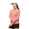 Capas intermedias Riley con cremallera de un cuarto para mujer Capas intermedias Riley con cremallera de un cuarto para mujer
