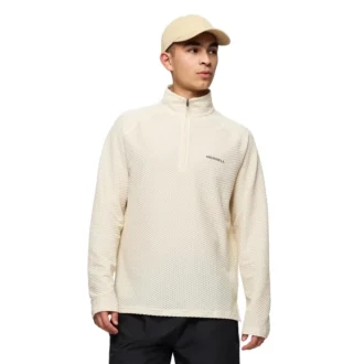 Capas intermedias Teebo con cremallera de un cuarto para hombre Capas intermedias Teebo con cremallera de un cuarto para hombre