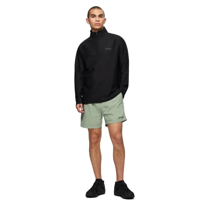 Capas intermedias Teebo con cremallera de un cuarto para hombre Capas intermedias Teebo con cremallera de un cuarto para hombre