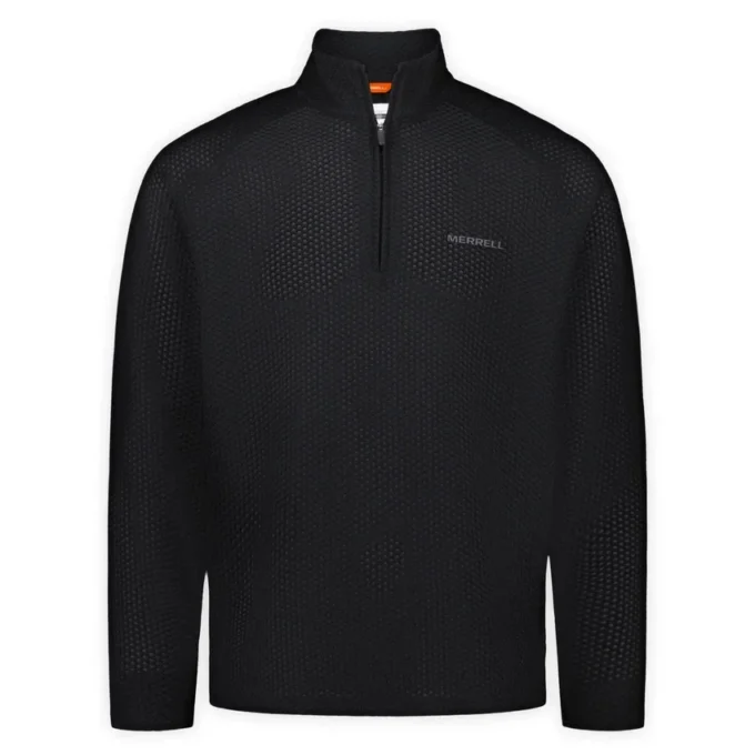 Capas intermedias Teebo con cremallera de un cuarto para hombre Capas intermedias Teebo con cremallera de un cuarto para hombre