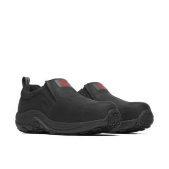 Jungle Moc de cuero para hombre, alta visibilidad, fibra de carbono, disipación de estática, 10, ancho bajo