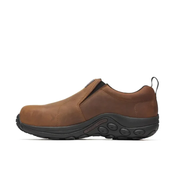 Jungle Moc de cuero para hombre, alta visibilidad, fibra de carbono, disipación de estática, 10, ancho bajo Jungle Moc de cuero para hombre, alta visibilidad, fibra de carbono, disipación de estática, 10, ancho bajo