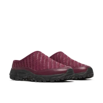 Moab 2 Slide Leather Woven 1TRL