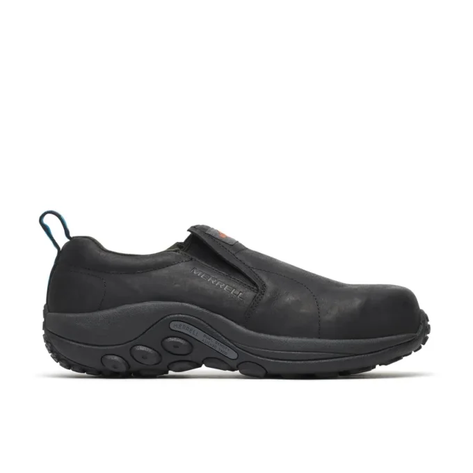 Zapatos de trabajo Jungle Moc de cuero con puntera de compuesto para hombre, ancho Zapatos de trabajo Jungle Moc de cuero con puntera de compuesto para hombre, ancho