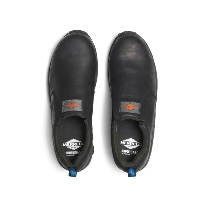 Zapatos de trabajo Jungle Moc de cuero con puntera de compuesto para hombre, ancho Zapatos de trabajo Jungle Moc de cuero con puntera de compuesto para hombre, ancho