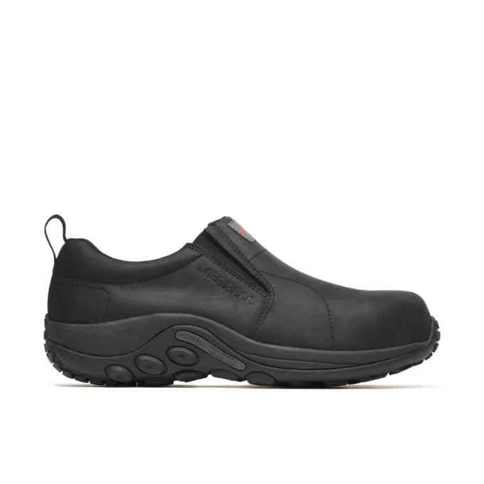 Zapatos de trabajo Jungle Moc de cuero para hombre, alta visibilidad, fibra de carbono, caña baja, ancho ancho Zapatos de trabajo Jungle Moc de cuero para hombre, alta visibilidad, fibra de carbono, caña baja, ancho ancho