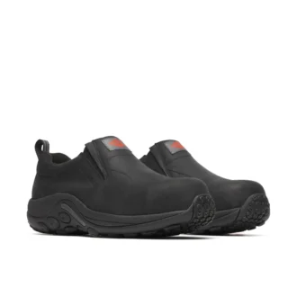 Jungle Moc de cuero para hombre, alta visibilidad, fibra de carbono, baja