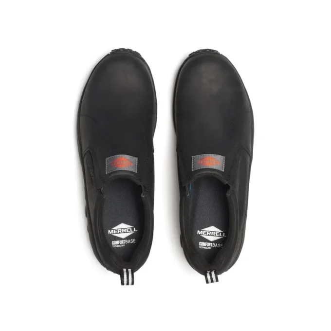 Zapatos de trabajo Jungle Moc de cuero para hombre, alta visibilidad, fibra de carbono, caña baja, ancho ancho Zapatos de trabajo Jungle Moc de cuero para hombre, alta visibilidad, fibra de carbono, caña baja, ancho ancho