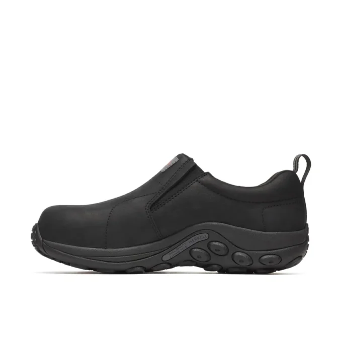 Zapatos de trabajo Jungle Moc de cuero para hombre, alta visibilidad, fibra de carbono, caña baja, ancho ancho Zapatos de trabajo Jungle Moc de cuero para hombre, alta visibilidad, fibra de carbono, caña baja, ancho ancho